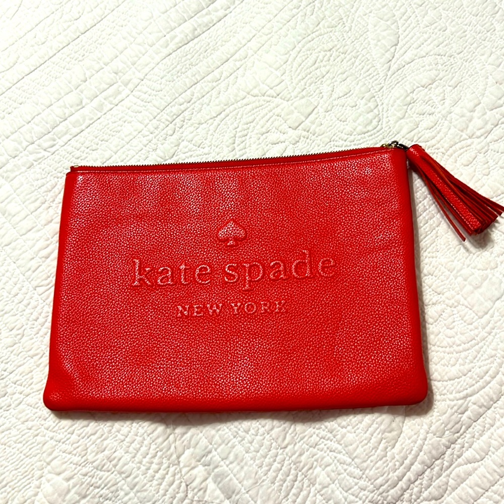 Kate Spade New York Red Clutch Bag